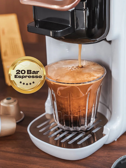 HiBREW H2B Cold & Hot Coffee Maker | 5-in-1 | Nespresso & Dolce Gusto Compatible | EU 220V