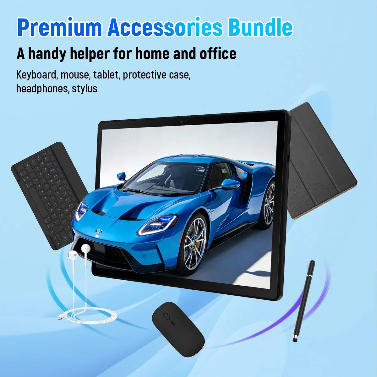 URAO G9L 11.5" Android 15 Tablet | 30GB RAM | 128GB+1TB | 2K IPS | 8400mAh | WiFi 6 | Widevine L1