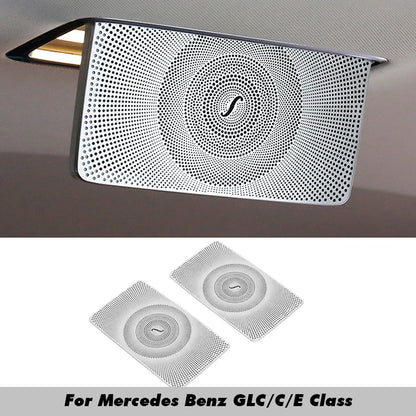 Car Audio Speaker Cover Trim for Mercedes Benz E/C/GLC Class – W213 W205 X253 Door Loudspeaker