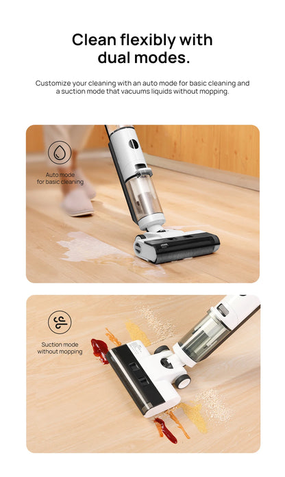 JONR ED12 Wet & Dry Smart Vacuum Mop – Wireless Floor Cleaner 200W