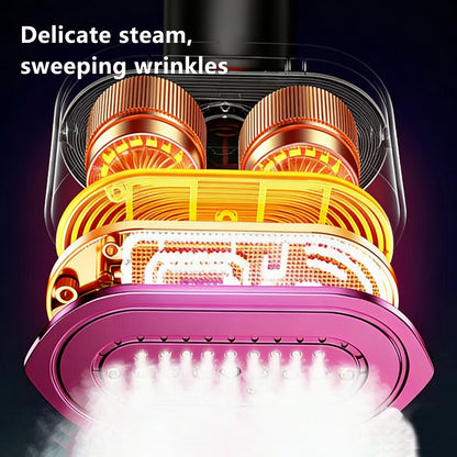 Mini Portable Steam Iron – Handheld Garment Steamer, Wet & Dry, Foldable | EU Plug | CENRR