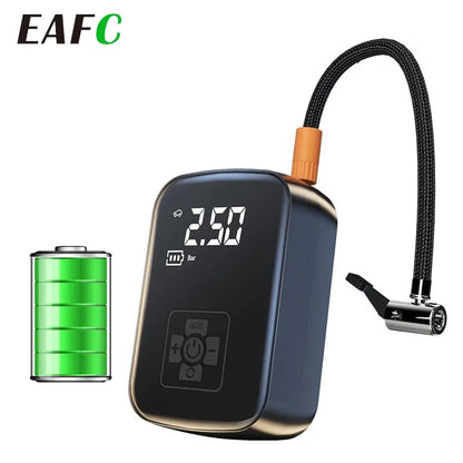Portable Wireless Tire Inflator | 12V 150PSI Electric Air Pump for Car, Motorcycle, Bicycle & Ball