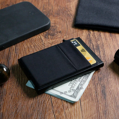 RFID Blocking Slim Metal Card Holder Wallet