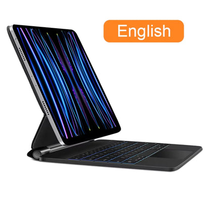 GOOJODOQ Magic Keyboard for iPad Pro 11 2024, Air 4/5/6, Pro 12.9, 10th Gen – Cover Case