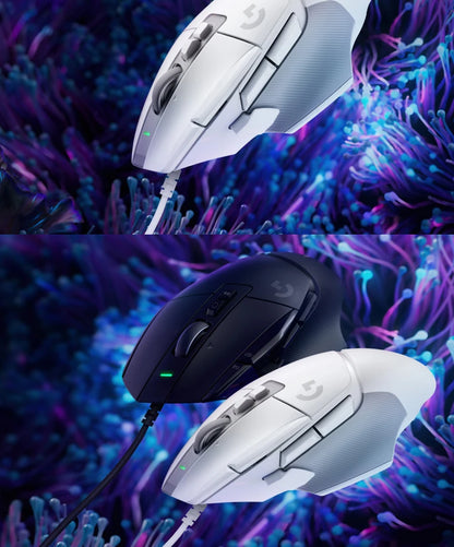 Logitech G502 X Advanced Gaming Mouse – HERO Engine, 25600 DPI, 13 Buttons, Wired