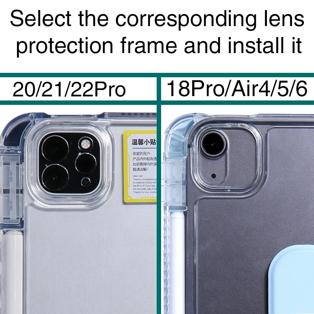 R.E.D. Shopping waterproof rugged case for 11-inch iPad Air 2025, offering drop protection and durable tablet cover.