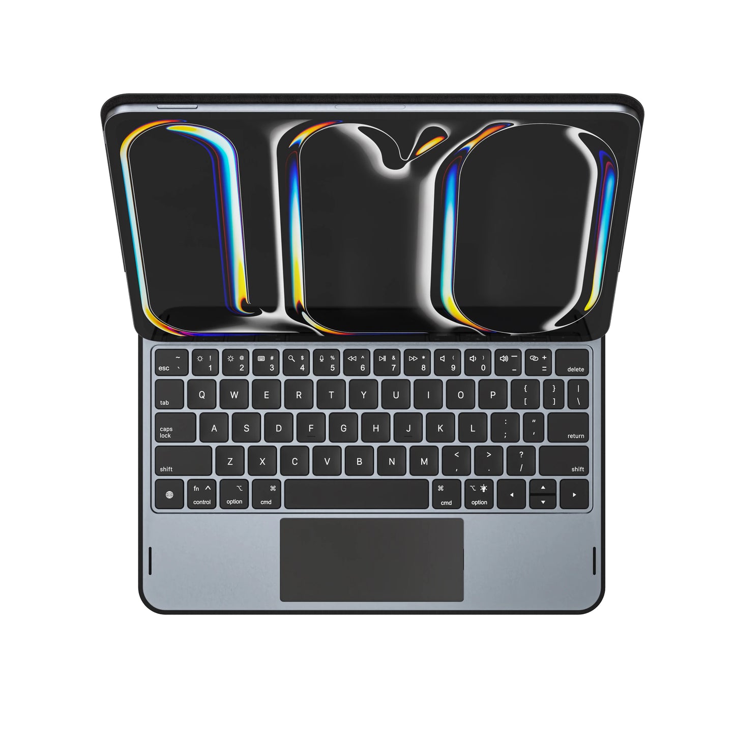 GOOJODOQ Magic Keyboard Case for iPad Pro 11 M4, Air 4/5/6 – PD18W, Pogo Pin, Gesture Trackpad
