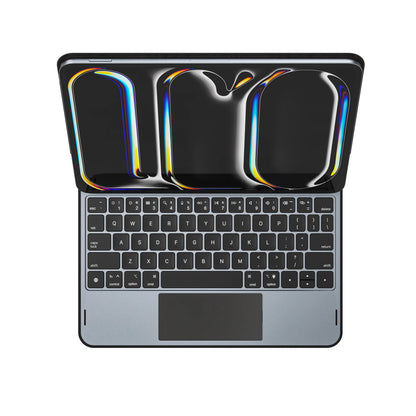 GOOJODOQ Magic Keyboard Case for iPad Pro 11 M4, Air 4/5/6 – PD18W, Pogo Pin, Gesture Trackpad