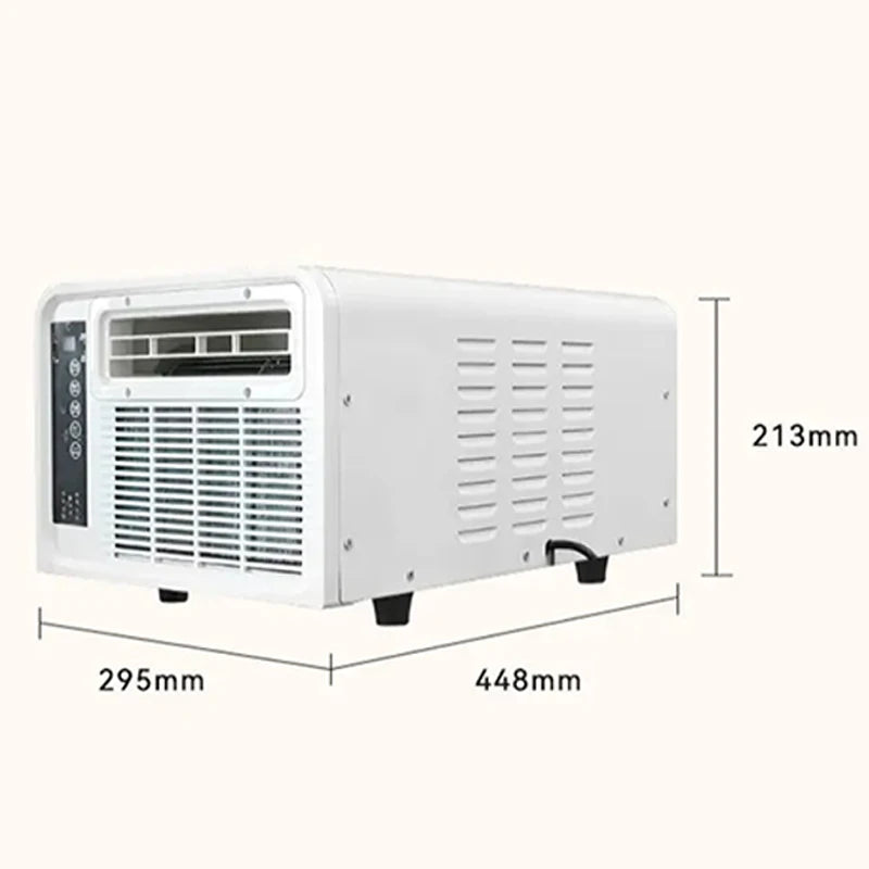 Dual-Mode Portable Air Conditioner – Cooling & Heating, Mosquito Net, 110V/220V