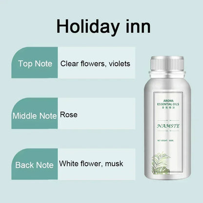 Hotel Room Fragrance Oil Refill – 100ml & 500ml Scenting Device Essential Oil for Home & Car
