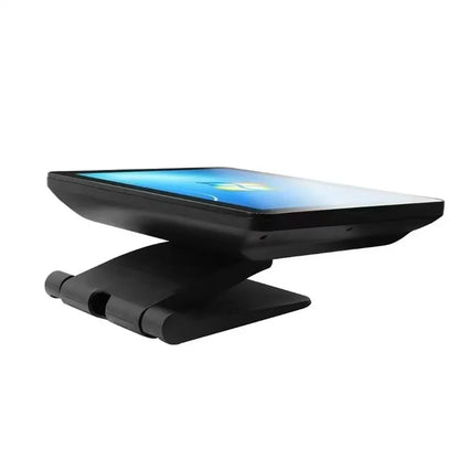 15.6-inch all-in-one touch screen POS terminal by R.E.D. Shopping, featuring a sleek design and integrated point of sale system.