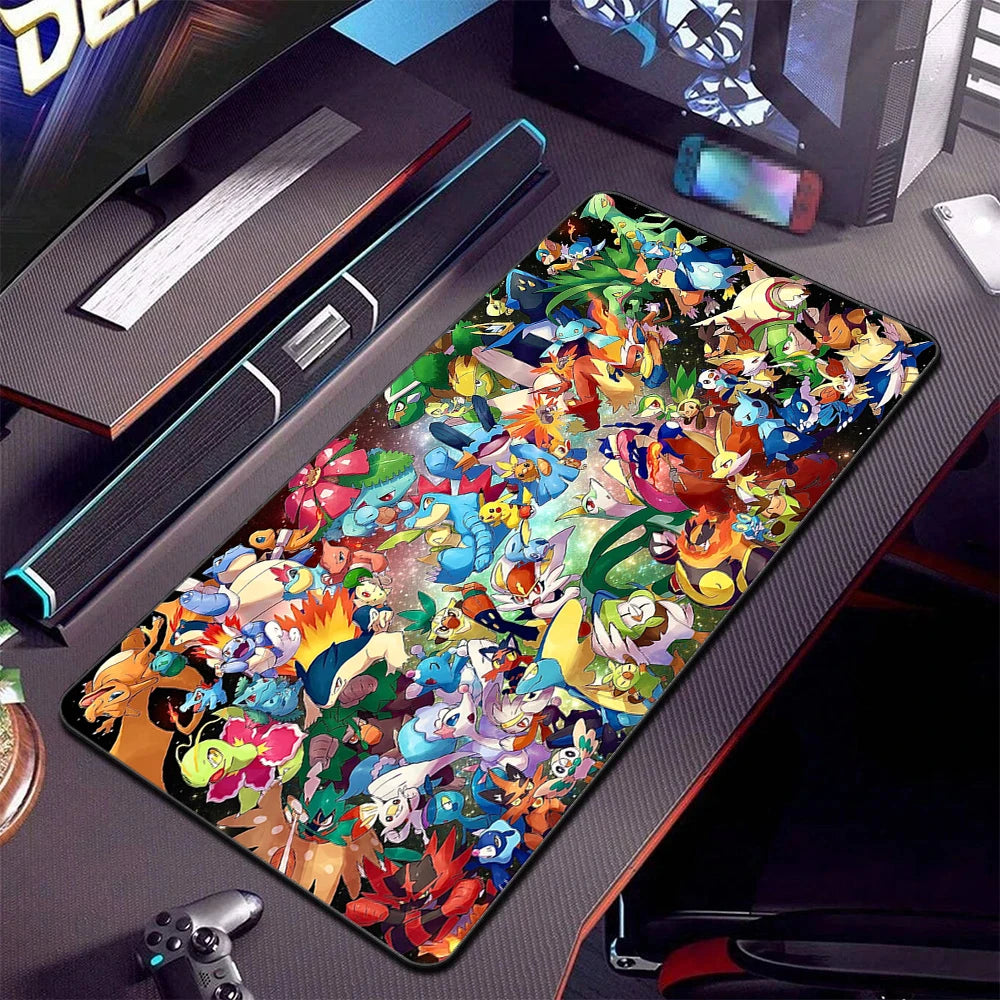 Psyduck Anime XXL Gaming Mouse Pad – Large Pokémon Desk Mat, Anti-Slip, Waterproof
