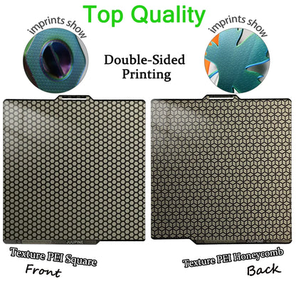 JUUPINE Spring Steel Build Plate for Bambu Lab – 257x257mm, For X1C / P1S / P2S / A1 / X2D