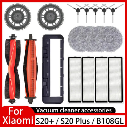 Xiaomi Robot Vacuum S20+ / B108GL / B108CN / B113CN Spare Parts – Brush, Filter & Mop