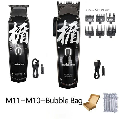 Madeshow M10 Professional Cordless Hair Clipper & Beard Trimmer