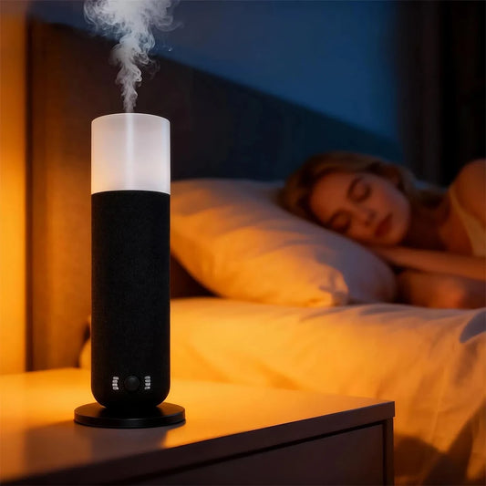 NAMSTE 120ml Tower Scent Diffuser | Bluetooth Control | Electric Fragrance Machine | Home & Hotel | EU Plug