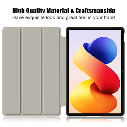 Fashion Print Magnetic Smart Stand PU Leather Case for Xiaomi Poco Pad M1 12.1" 2025
