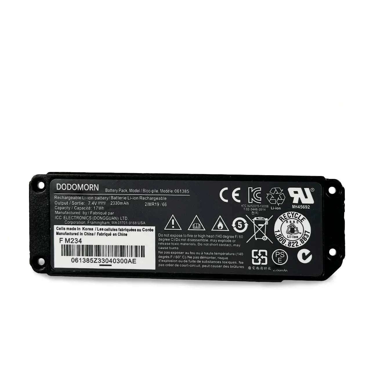 BOSE SoundLink Mini Replacement Battery 7.4V 2330mAh