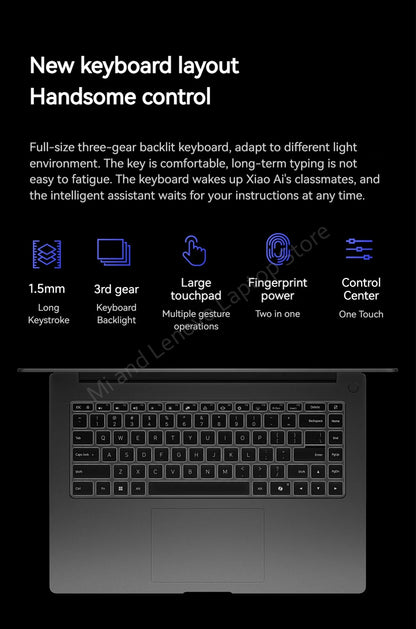 Xiaomi Redmi Book 16 2025 – Intel Core 5-220H, 16/32GB DDR5, 512GB/1TB SSD, 2.5K 120Hz, Wi-Fi 6, Win 11