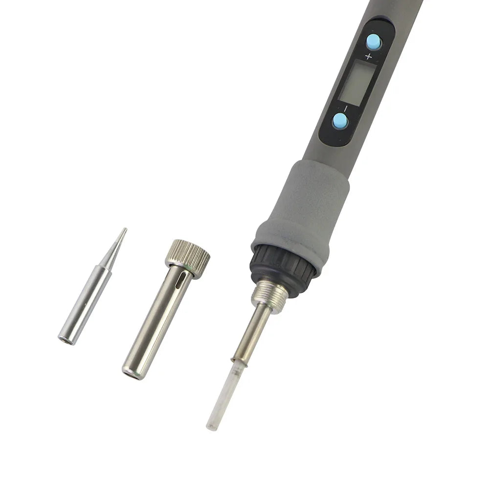 60W / 80W Adjustable Temperature Electric Soldering Iron – Digital Display