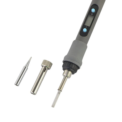 60W / 80W Adjustable Temperature Electric Soldering Iron – Digital Display