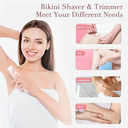 Women's Electric Hair Remover | Double Head Shaver, Private Area Trimmer, Valentine's & Christmas Gift
