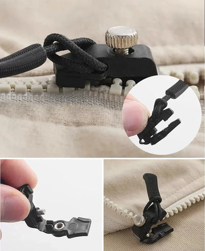 Universal Zipper Repair Kit – Instant Replacement Slider & Pull