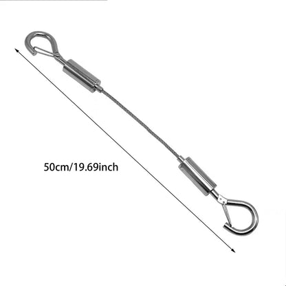 Adjustable Stainless Steel Wire Rope Clothesline
