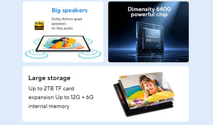 Lenovo Xiaoxin Pad 12.1 (2025) – Dimensity 6400, 90Hz, 10200mAh, 45W, 8GB+128/256GB