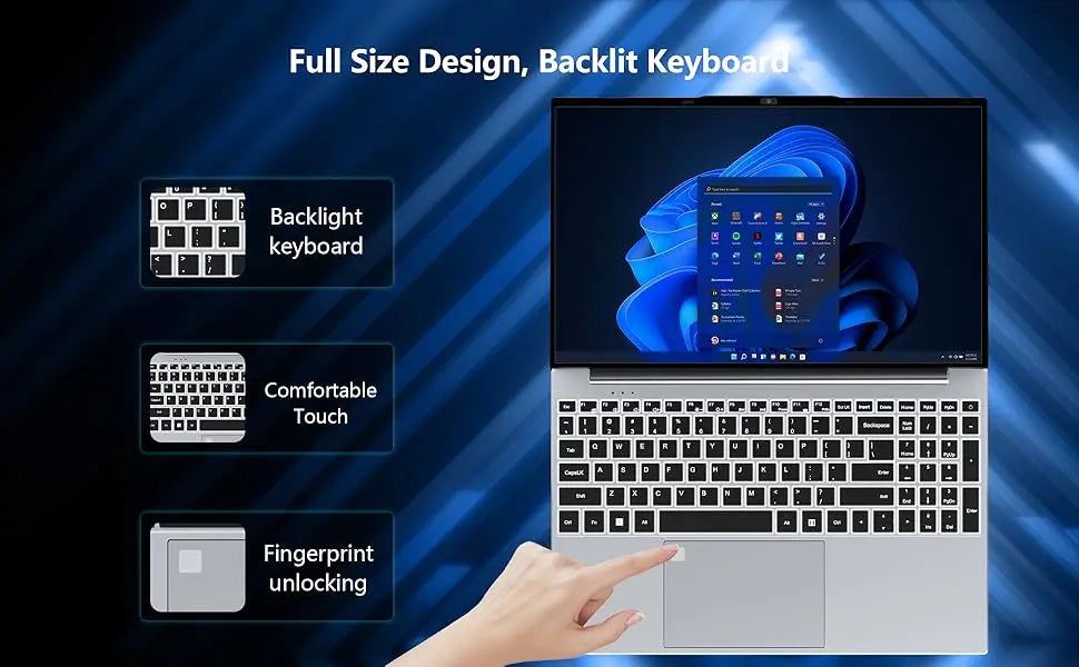 Xiaman Gaming Laptop 15.6" — Intel i9-10980HK, 16GB RAM, 1TB SSD, 1080p IPS, Windows 11
