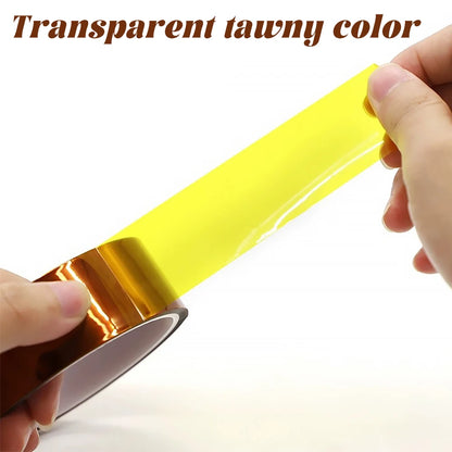 Polyimide Heat Resistant Tape – Gold Finger PCB & Battery Insulation | 33M