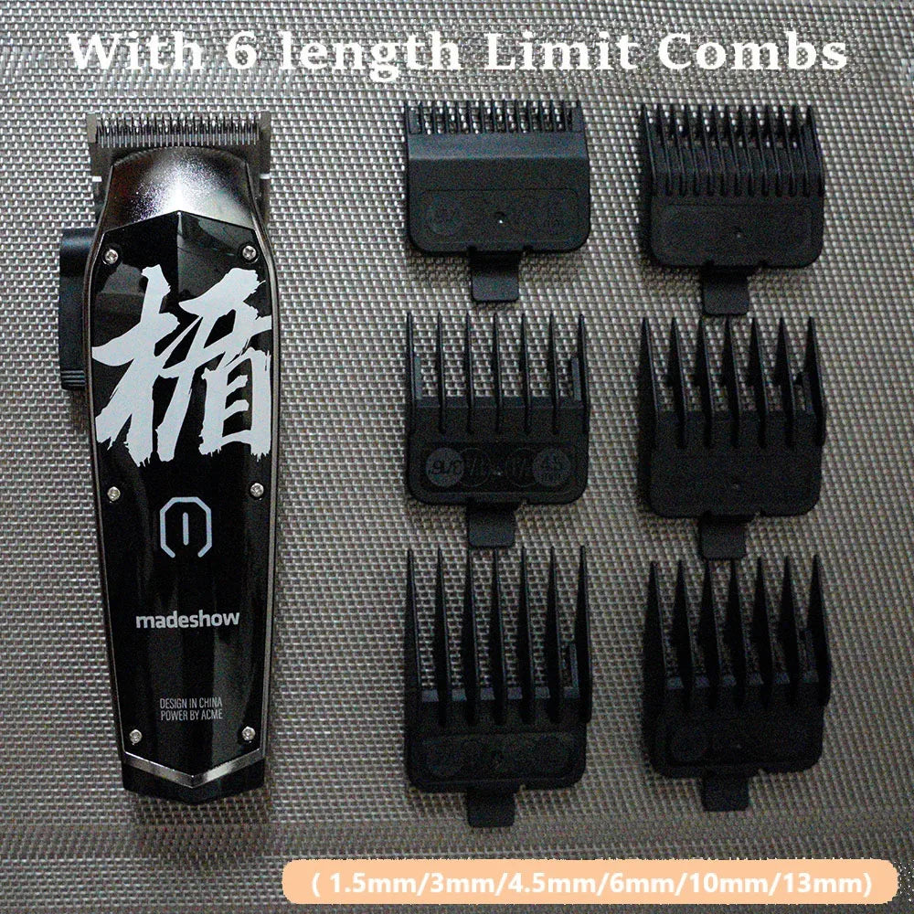 Madeshow M10 Professional Cordless Hair Clipper & Beard Trimmer