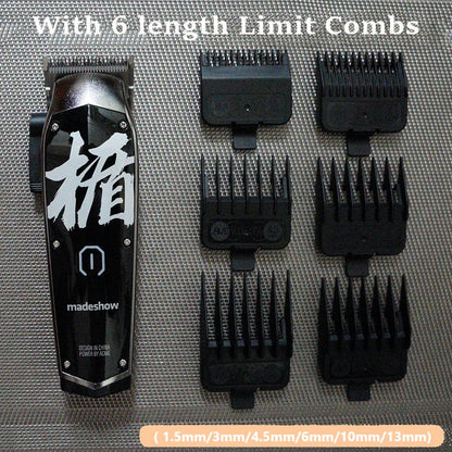 Madeshow M10 Professional Cordless Hair Clipper & Beard Trimmer
