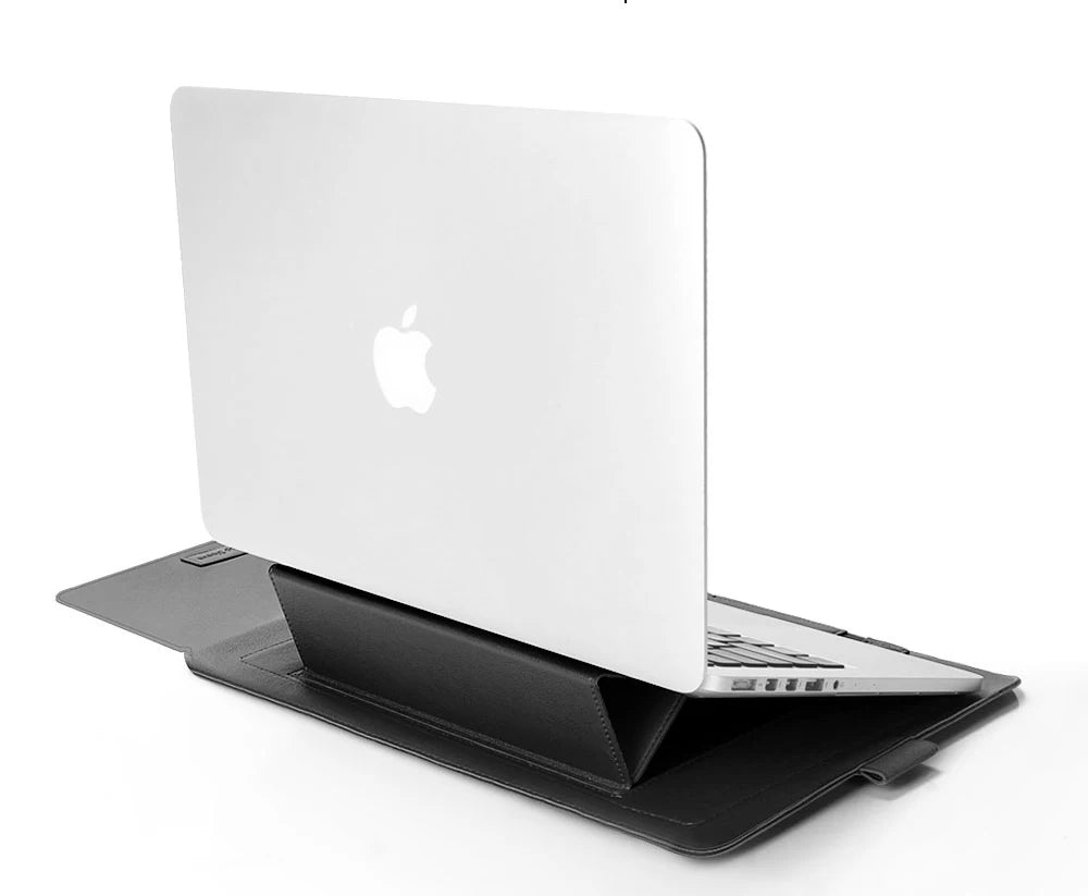 Laptop Sleeve Bag for MacBook Air 13 M4/M3/M2/M1, Pro 13/14/16, Huawei, ASUS, Dell – 11–16", PU Leather