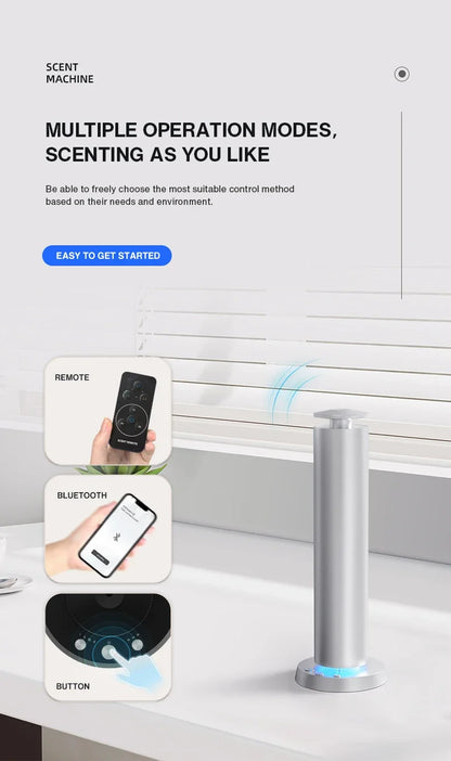 NAMSTE Smart Aroma Diffuser – Bluetooth & Button Control, EU Plug