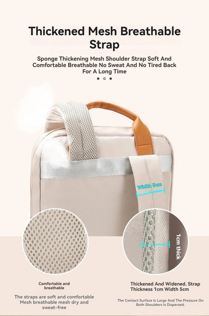 Laptop Shoulder Bag & Backpack – Shockproof Nylon, for MacBook Air/Pro 13/14/15/16, Xiaomi, Lenovo 14/15.6"