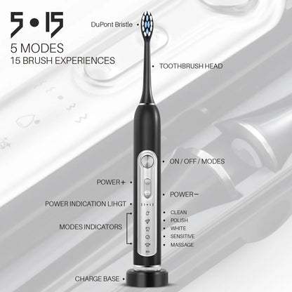 SUBORT S7 Sonic Electric Toothbrush | Smart Timer | IPX7 | Adult & Kids