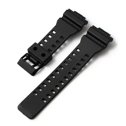 Silicone Replacement Watch Strap for Casio G-Shock GA-100/110/200/400/700 – 16mm Resin Band