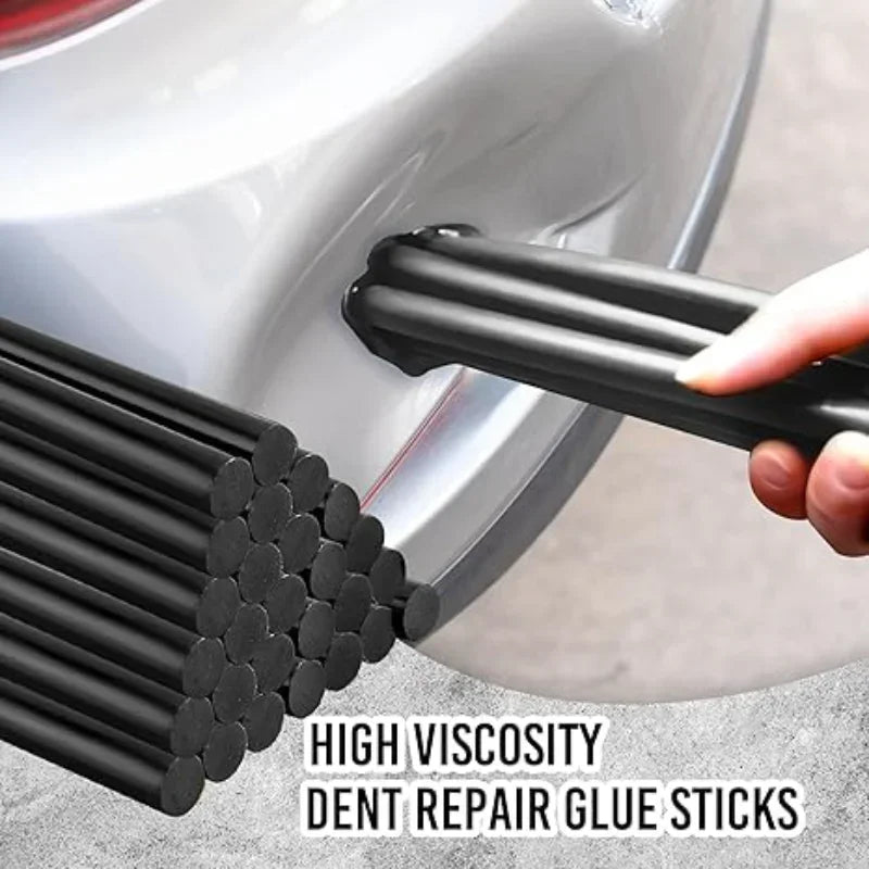 Black Hot Melt Glue Sticks – EVA Adhesive for Car Dent Repair, DIY & Crafts