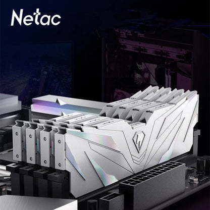 Netac DDR4 RAM with Heatsink – 8GBx2 / 16GBx2, 2666/3200/3600MHz, XMP 2.0