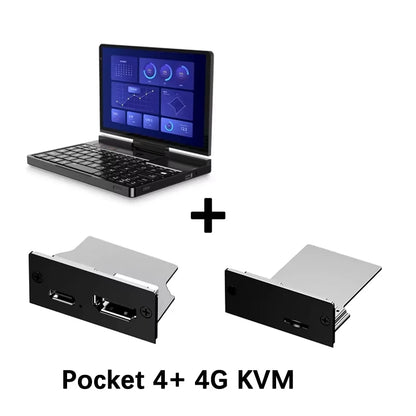 GPD Pocket 4 8.8" — AMD AI 9 HX 370, 64GB RAM, 2TB NVMe, 180° Flip, Portable Mini PC
