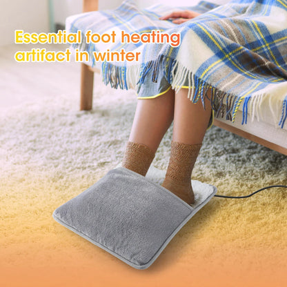 Raugee USB Electric Foot Warmer Mat – Portable Wearable Soft Foot Heating Pad for Home, Winter Warmth