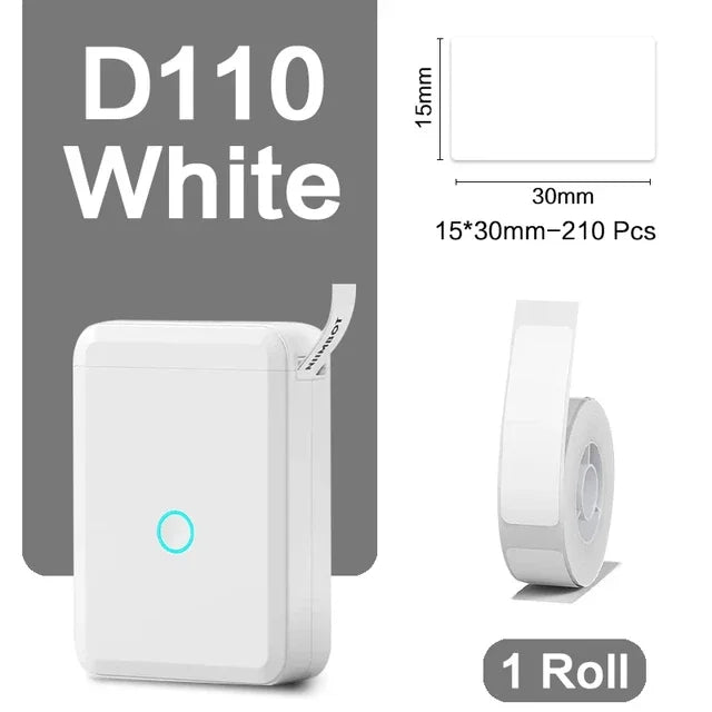 Niimbot D110 Portable Mini Label Printer – Thermal, Inkless, Bluetooth, UV