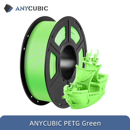 ANYCUBIC PETG / PLA 3D Printer Filament – 3KG, 1.75mm, For Kobra FDM Printers, Toy & Model Printing