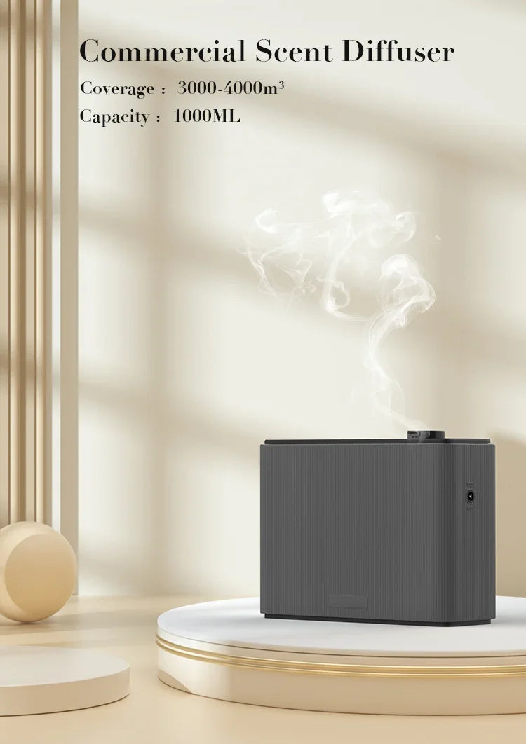 NAMSTE 4000m³ Smart Fragrance Diffuser – Bluetooth Timing Scent Air Machine for Home, Hotel & Spa