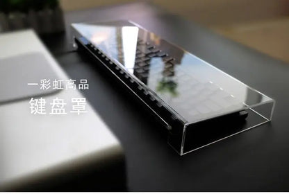 Keyboard Dust Proof Cover New Acrylic Capacitive For Mechanical Gaming Keyboard 104 Keys Mouse Protection Transparent Cover