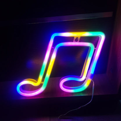LED Neon Sign – USB/Battery Powered, Customizable, Bar & Bedroom Wall Decor