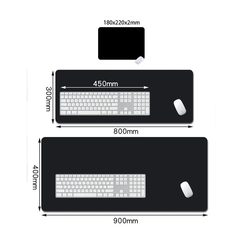 Genshin Impact Anime Gaming Mouse Pad – Large Desk Mat, Multiple Sizes