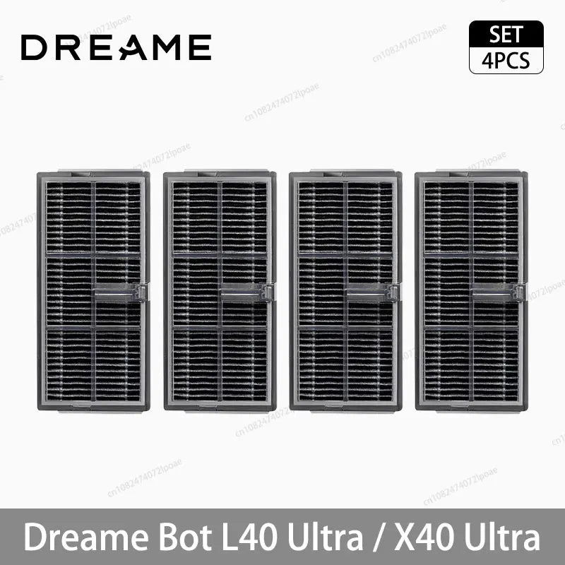 Dreame L40 Ultra / X40 Ultra Robot Vacuum Spare Parts – Brush, Filter, Mop & Dust Bag