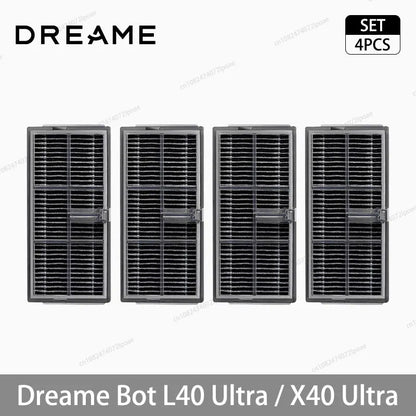 Dreame L40 Ultra / X40 Ultra Robot Vacuum Spare Parts – Brush, Filter, Mop & Dust Bag